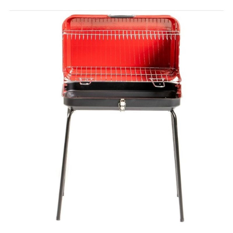 ENRICO COVERI Barbecue richiudibile a valigetta griglia in acciaio ...