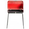 ENRICO COVERI Barbecue richiudibile a valigetta griglia in acciaio ...