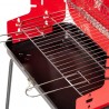 ENRICO COVERI Barbecue richiudibile a valigetta griglia in acciaio ...