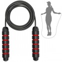 Corda per salto saltare allenamento professionale 2,8 m regolabile jump rope