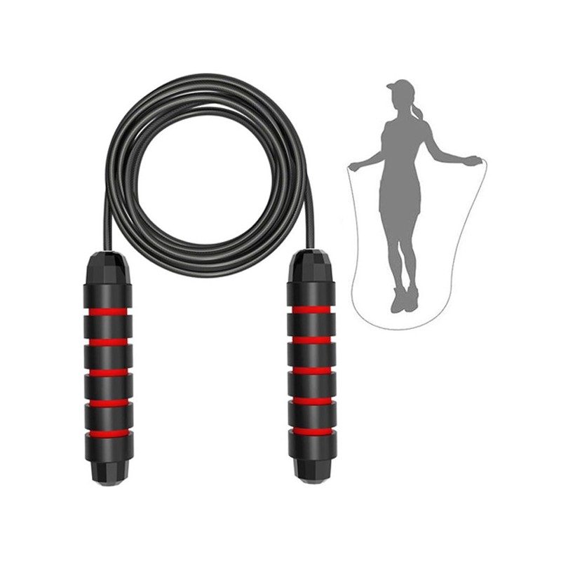 Corda per salto saltare allenamento professionale 2,8 m regolabile jump rope