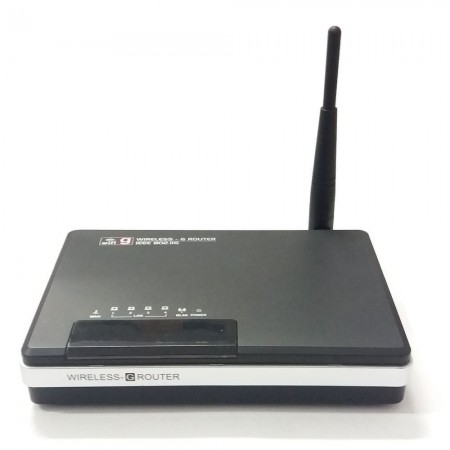 Router internet wireless wifi 4 ethernet 802.11b/g lan ADSL WAN UPnP WPA-PSK