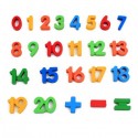 Gioco Educativo Bambini Numeri Puzzle 3d in Legno Colorato incastro giocattolo