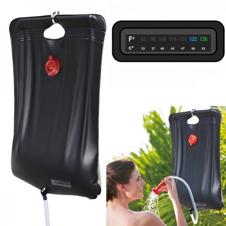 Bestway Doccia a Riscaldamento Solare sacca 20lt da Campeggio Giardino Portatile