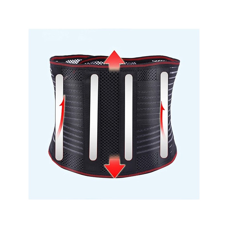 Kmt Style Fascia lombare Cintura schiena supporto stecche autorisca...
