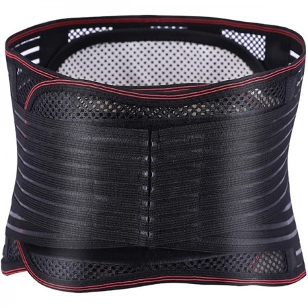 Fascia lombare Cintura schiena supporto stecche autoriscaldante sport S/M/L