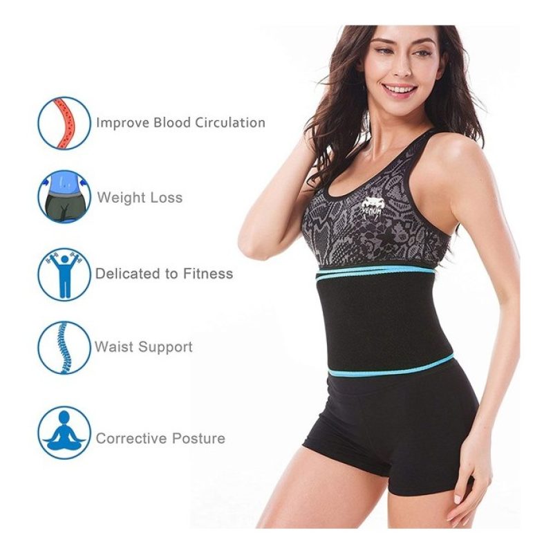 Fascia Lombare Regolabile Neoprene Strappo Supporto Schiena Moto Sp...