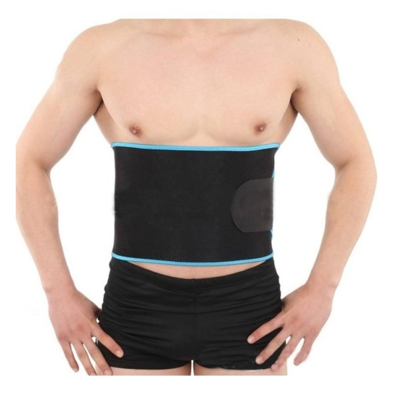 Fascia Lombare Regolabile Neoprene Strappo Supporto Schiena Moto Sp...