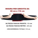 Fascia Lombare Regolabile Neoprene Strappo Supporto Schiena Moto Sport Palestra
