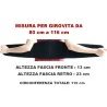 Fascia Lombare Regolabile Neoprene Strappo Supporto Schiena Moto Sp...