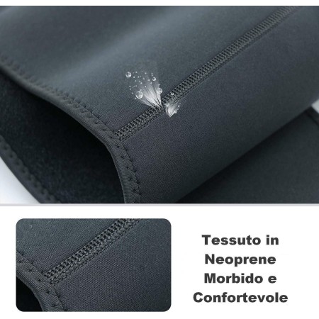 Fascia Lombare Regolabile Neoprene Strappo Supporto Schiena Moto Sport Palestra