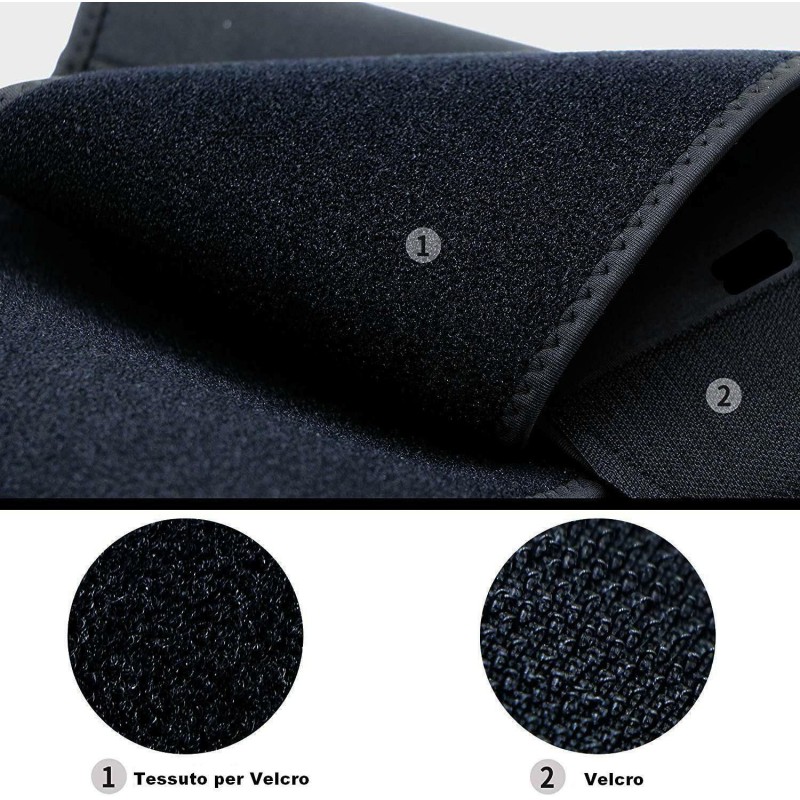 Fascia Lombare Regolabile Neoprene Strappo Supporto Schiena Moto Sp...