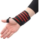 Coppia polsiera fascia elastica polso tendinite distorsione supporto palestra