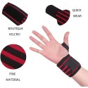 Coppia polsiera fascia elastica polso tendinite distorsione supporto palestra