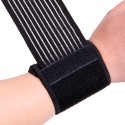 Coppia fascia elastica per polso mano benda elasticizzata dolori sport polsiera