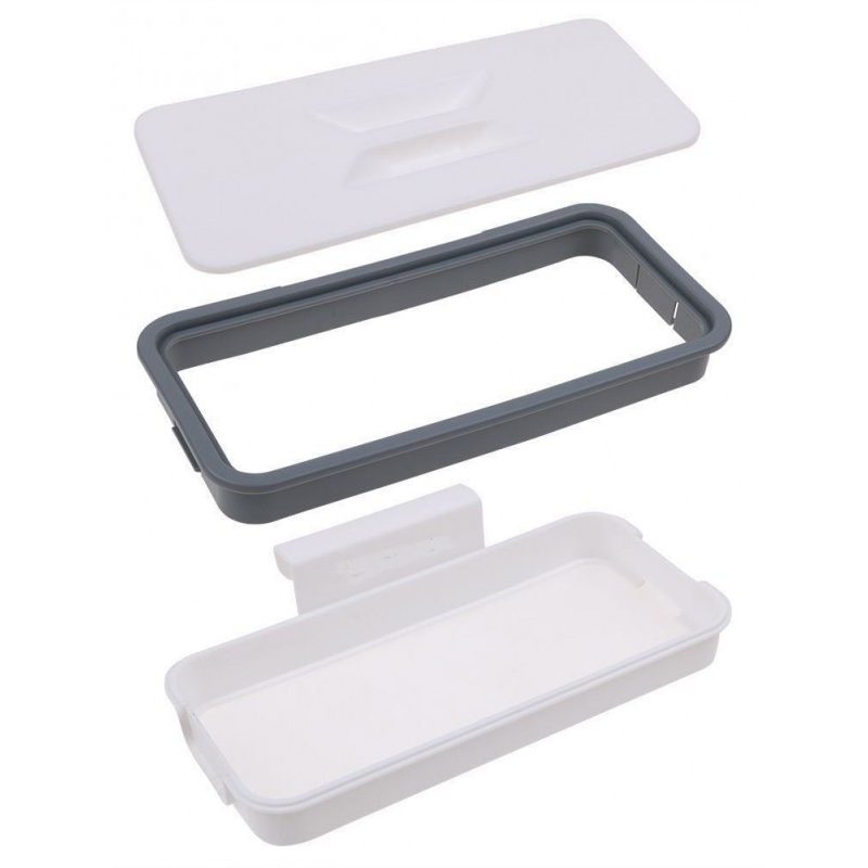 Supporto porta sacco busta spazzatura cucina rifiuti clip per anta cassetto