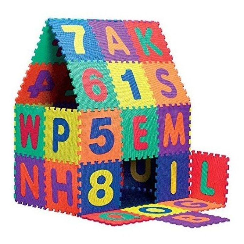 Cigioki Tappeto tappetino Puzzle bambini Morbido 29,5x29,5cm 10pz l...