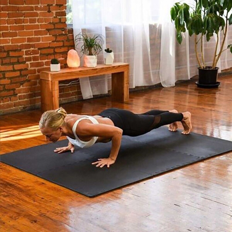 Baili Tappeto puzzle tappetino fitness palestra 10pz multiuso in sc...