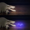 51 LED UV Mini torcia portabile raggi violetti ispeziona macchie fluidi batterie