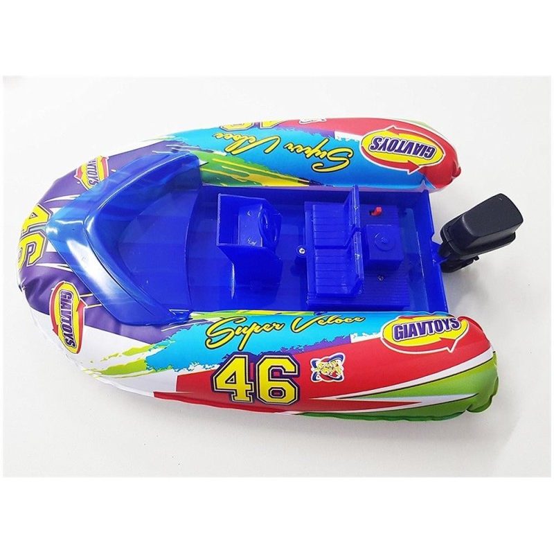 Hongu Gommone Gonfiabile motoscafo a Batteria Giocattolo d'acqua ba...