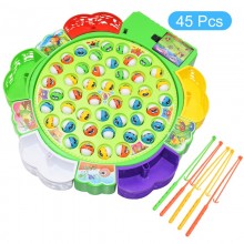 Pesca Pazza 45 Pezzi Giocattolo Gioco Bambini 3+ pesciolini elettro...