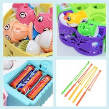 Pesca Pazza 45 Pezzi Giocattolo Gioco Bambini 3+ pesciolini elettro...