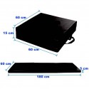 Materasso Pieghevole a valigia tappeto Yoga Pilates Palestra Fitness 5cm spesso