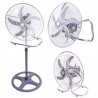 Coveri Collection Ventilatore a Piantana Acciaio 3in1 Terra Tavolo ...