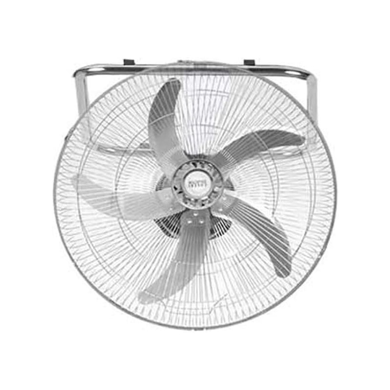 Ventilatore Da Pavimento EGLEMTEK Mexicali 70W - 5 Pale Acciaio 42cm, 3 Velocità, Oscillante, Altezza Regolabile 130cm - Foto 2