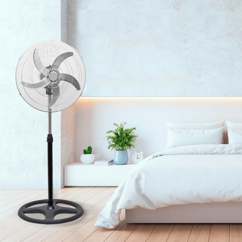 Coveri Collection Ventilatore a Piantana Acciaio 3in1 Terra Tavolo ...
