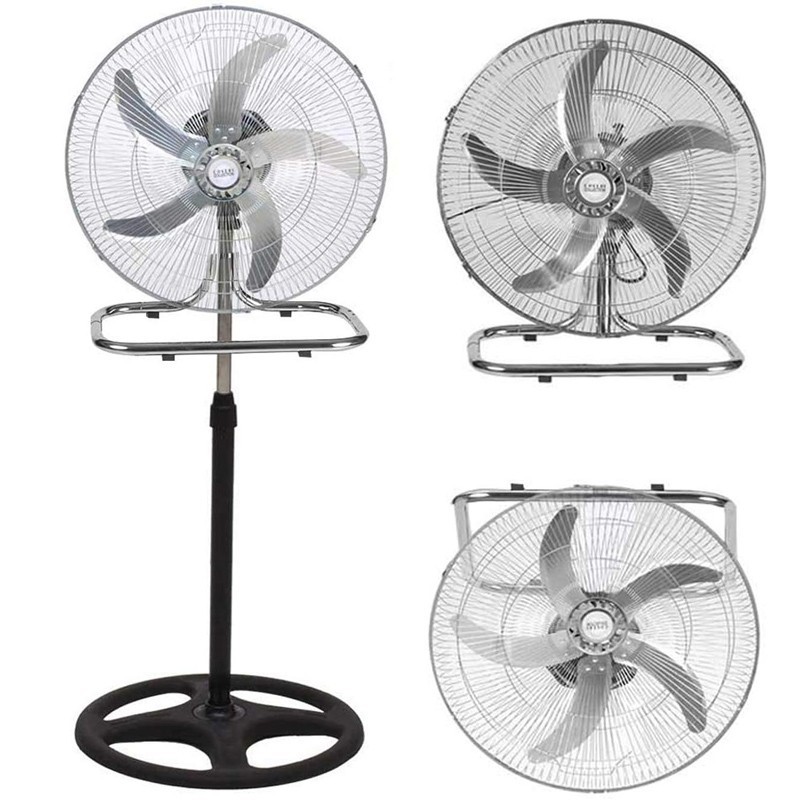 Coveri Collection Ventilatore a Piantana Acciaio 3in1 Terra Tavolo ...
