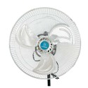 Ventilatore a Piantana Acciaio Base Tonda 60W 3 Pale Altezza