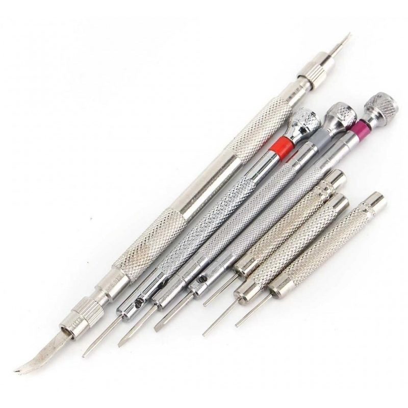 Kit cacciaviti orologi riparazione cinturino casse togli maglie orologio morsa