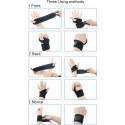 Fascia Elastica Mano Polso Polsiera Tutore Tendinite Supporto in Neoprene 2pz