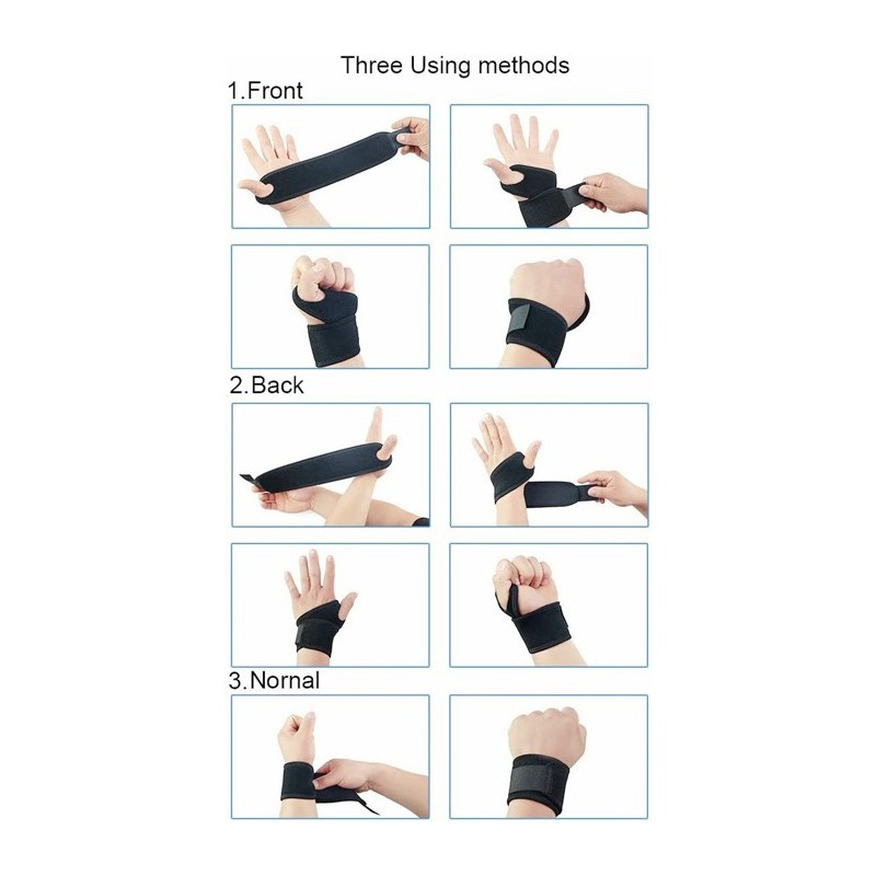 24 Fasce elastiche polso tessuto traspirante in offerta - Fascia Per Polso | Confronta prezzi | : Fascia Per : Fascia Da Polso Sportiva