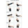 Kmt Style Fascia Elastica Mano Polso Polsiera Tutore Tendinite Supp...