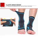 Cavigliera 2pz Fascia Ortopedica Tutore Caviglia Piede Supporto Traumi Sport