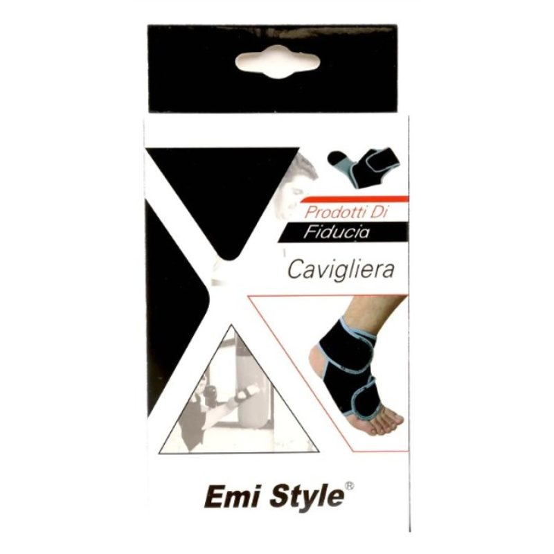 Kmt Style Cavigliera 2pz per Distorsione Supporto Caviglia Sport Tu...
