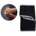 Gomitiera Neoprene fascia elastica gomito supporto tutore fitness Sport 2 pezzi