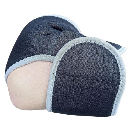 Gomitiera Neoprene fascia elastica gomito supporto tutore fitness Sport 2 pezzi