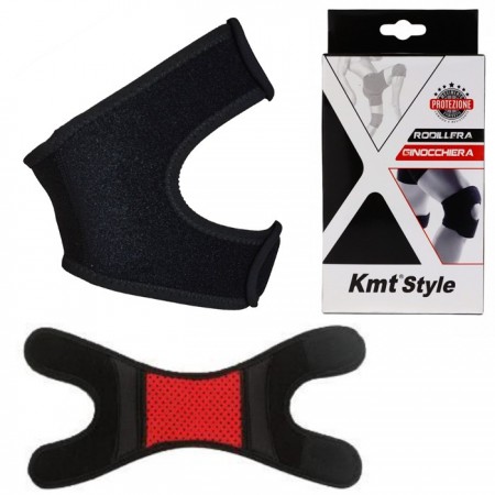 2 pz fascia elastica protettiva ginocchio ginocchiera Tormalina riscaldamento