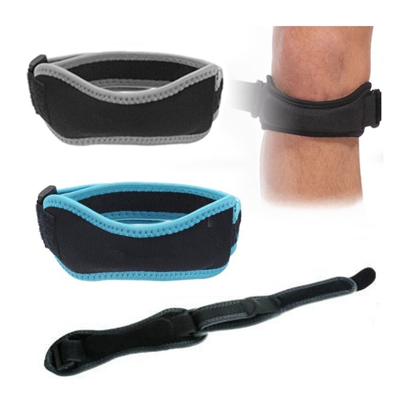 Cinturino Ginocchio per Tendinite Della Rotula 2PZ supporto tutore sport fascia