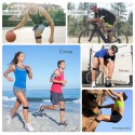 Cinturino Ginocchio per Tendinite Della Rotula 2PZ supporto tutore sport fascia