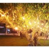 AD Trend Catena luminosa esterno 10 Lampadine E27 LED luce calda ca...