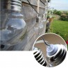 AD Trend Catena luminosa esterno 10 Lampadine E27 LED luce calda ca...