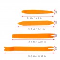 Kit attrezzi smontaggio interni plafoniere plastiche portiere casse auto 4 pz