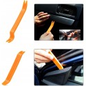 Kit attrezzi smontaggio interni plafoniere plastiche portiere casse auto 4 pz