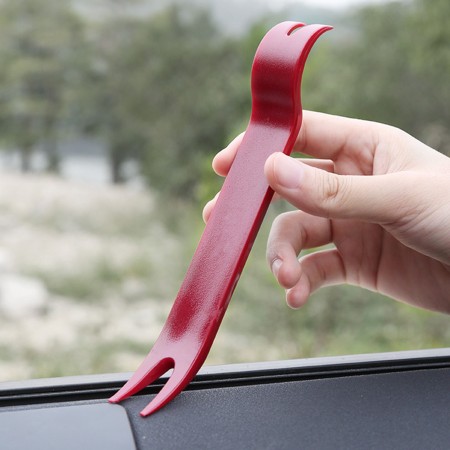 Kit 4 pz attrezzi smontaggio interni plafoniere plastiche portiere casse auto