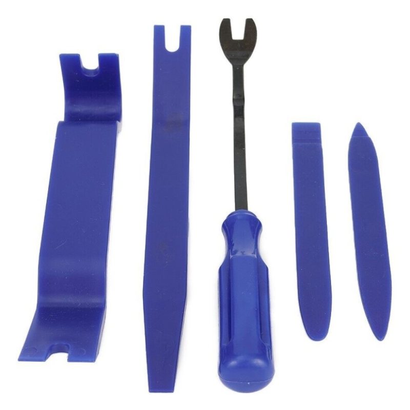 Iron Kit 5 Leve Smontaggio Plastiche Professionali Interni Auto Ant...