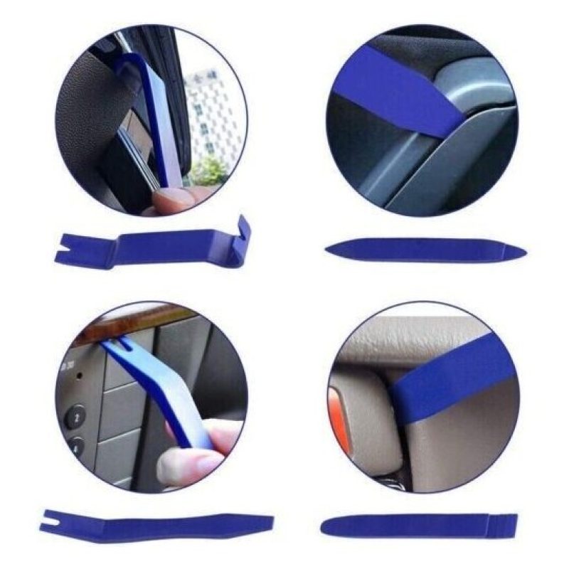 Iron Kit 5 Leve Smontaggio Plastiche Professionali Interni Auto Ant...